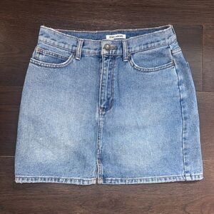 Billabong Light Blue Denim Mini Skirt Worn Once!